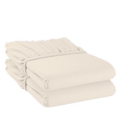 Bugatti Spannbettlaken 2er Set beige