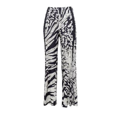 Perfectly JU Hose 'Jana' Culotte schwarz/weiß