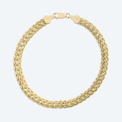 Armband Venus 375 Gelbgold, ca. 19 cm