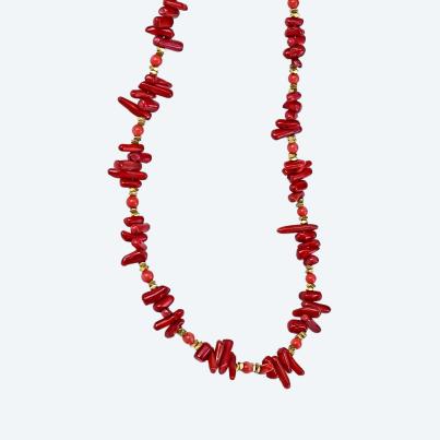 Collier Bambuskoralle