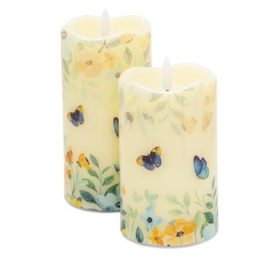 2er Set LED-Funkelkerzen