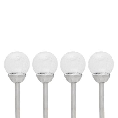 4er Set Solarleuchten