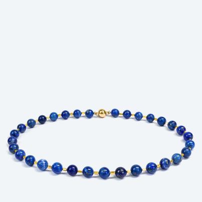 Collier Lapislazuli Magnetverschluß