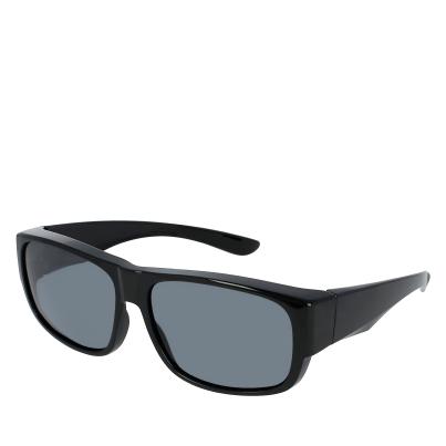 Sonnenüberbrille schwarz