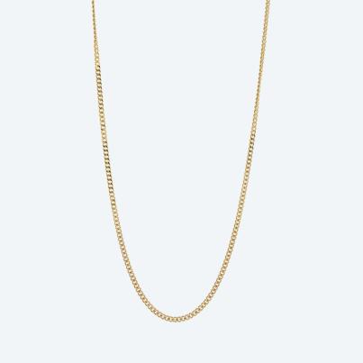 Panzerkette 585 Gelbgold ca. 60 cm