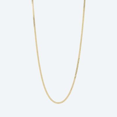 Panzerkette 585 Gelbgold ca. 55 cm