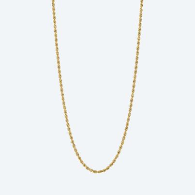 Kordelkette 585 Gelbgold ca. 55 cm