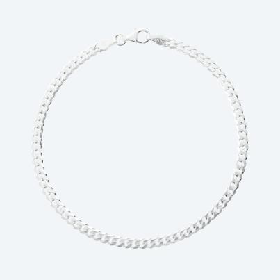 Panzerarmband 925 Sterling Silber ca. 21 cm