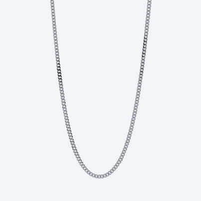 Panzerkette 925 Sterling Silber ca. 55 cm