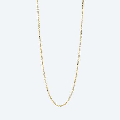 Ankerkette 925 Sterling Silber vergoldet ca. 60 cm