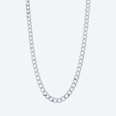 Panzerkette 925 Sterling Silber ca. 55 cm