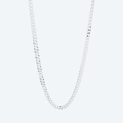 Panzerkette 925 Sterling Silber ca. 55 cm