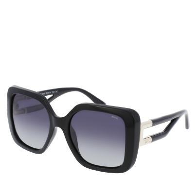 Sonnenbrille Damen schwarz/gold