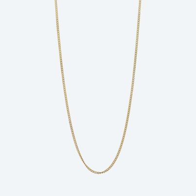 Panzerkette 585 Gelbgold ca. 60 cm