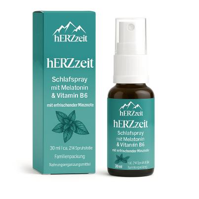 hERZzeit Schlafspray Minze
