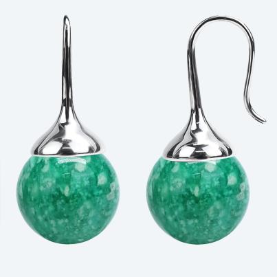 Ohrhänger 925 Sterling Silber Amazonit