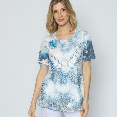 Christian Materne Damen-Longshirt multicolor