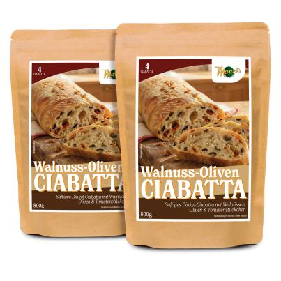 Marcel´s Better Food - 8 Walnuss-Oliven-Ciabatte