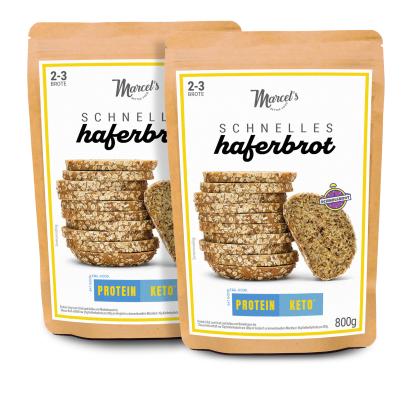 Marcel´s Better Food - 4-6 Hafer-Sonnenblumenbrot