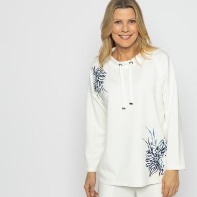 Lounge Collection by H. S. Sweatshirt offwhite