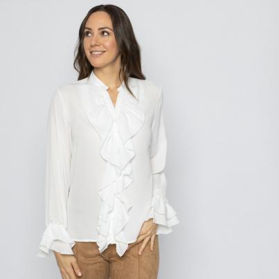 Signature Collection by Heike S. Bluse offwhite