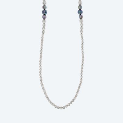 Collier Muschelkernperlen