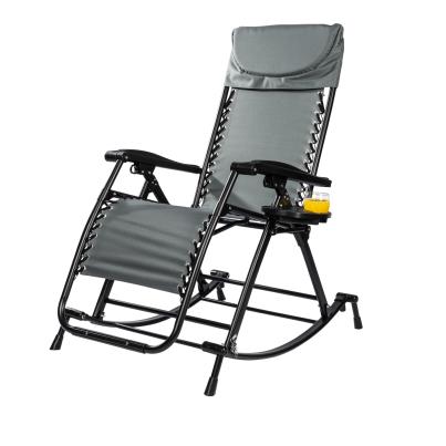 Variabler Schaukelstuhl grau