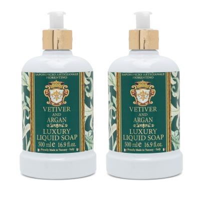 Fiorentino Luxus Flüssigseifen Vetiver & Argan