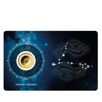 Coincard Sternzeichen "Fische"