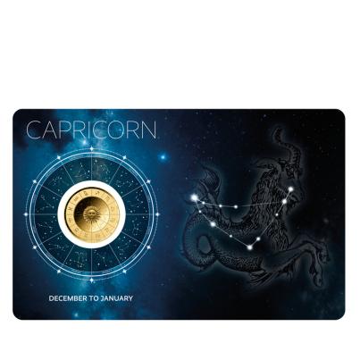 Coincard Sternzeichen "Steinbock"