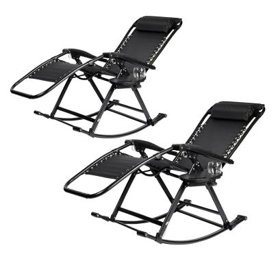 2 variable Schaukelstühle Ergo schwarz