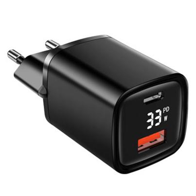 USB Ladegerät Dual Port, Typ-C + A, 33 Watt