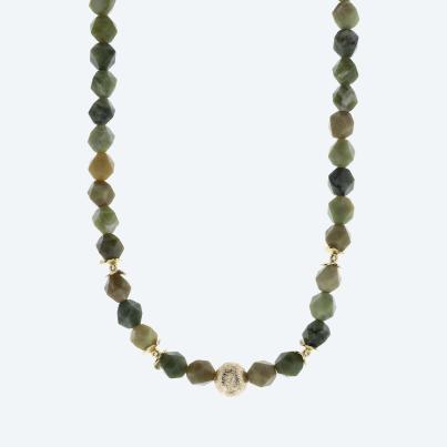 Christian Materne Collier Jade Magnet