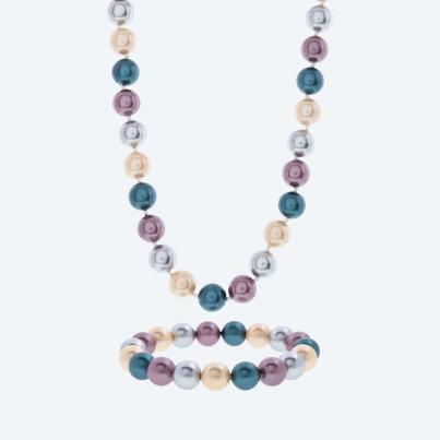 Christian Materne SET Collier+Armband MKPerlen