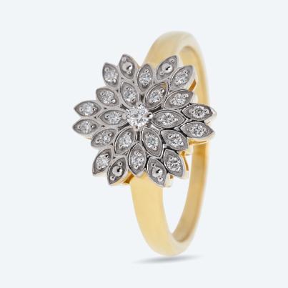 Christian Materne Ring 925 LG Brillanten