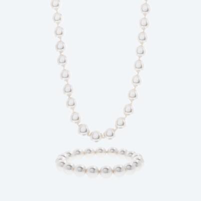 Christian Materne SET Collier+Armband MKPerlen