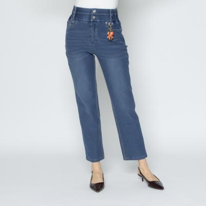 Zauberhose 'Miracle Shape' Regular 7/8 mittelblau