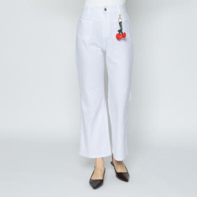 Zauberhose 'Miracle Shape' Wide weiß