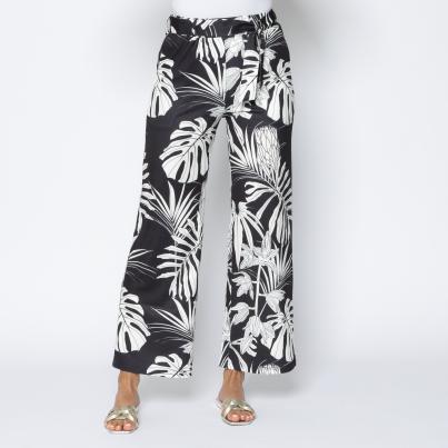 TRENDS by J. Leibfried Marlene Hose schwarz/weiß