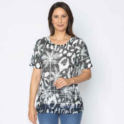 TRENDS by J. Leibfried Shirt schwarz/weiß