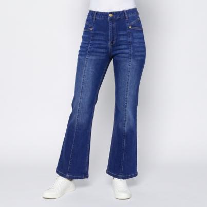 TRENDS by J. Leibfried Jeans Wide mittelblau
