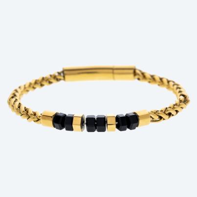 Armband Edelstahl vergoldet