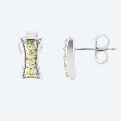 Ohrstecker 925 Silber rhodiniert Pallavin