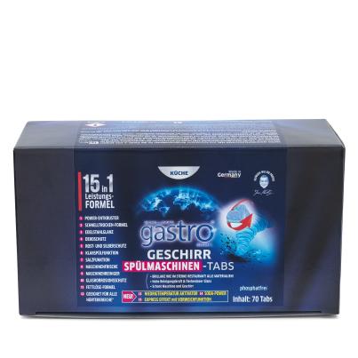 gastro 70 Stück Geschirrspültabs 15in1