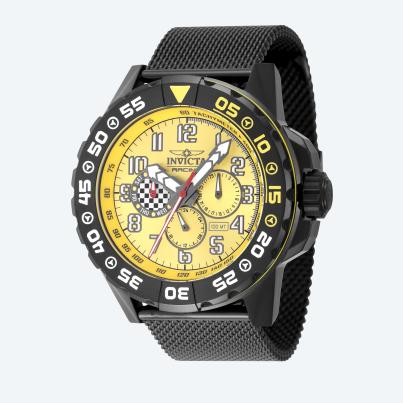 INVICTA "Racing" schwarz-gelb