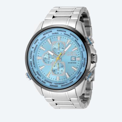 INVICTA Chronograph "Aviator" hellblau