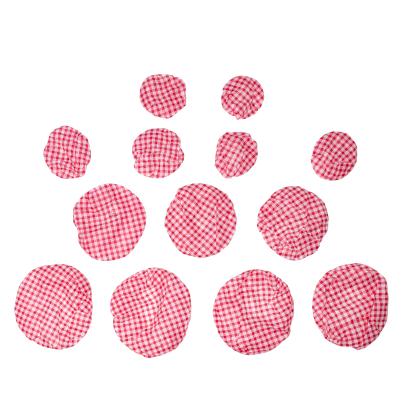 Maximex Topfhauben-Set Karo