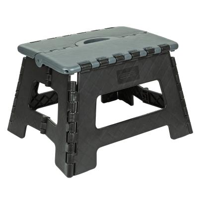 Klappschemel schwarz