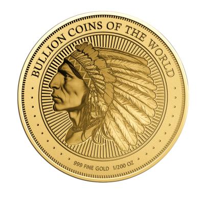 Bullion Coin of the World "Indian Head" 1/200 oz.