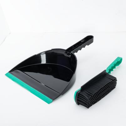 gastro Kehrschaufelset V-Borsten Handfeger grün